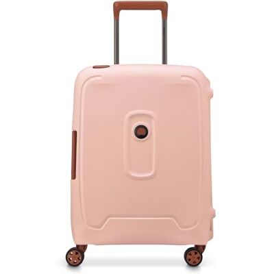 DELSEY Paris MONCEY – harde koffer – 55 x 35 x 25 cm – 38 liter – S – zwart, roze, XS, recyclebaar en gerecycled DELSEY Paris MONCEY – harde koffer – 55 x 35 x 25 cm – 38 liter – S – zwart, roze, XS, recyclebaar en gerecycled