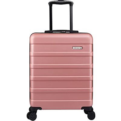 Cabin Max Anode Handbagagekoffer, licht, harde buitenkant, 4 wielen, cijferslot, roségoud, 55 x 40 x 20 cm Cabin Max Anode Handbagagekoffer, licht, harde buitenkant, 4 wielen, cijferslot, roségoud, 55 x 40 x 20 cm