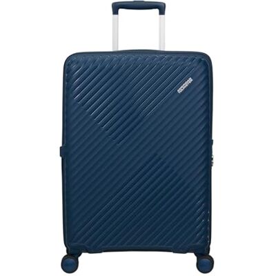 American Tourister Trolley Diablast Darkwave Blue, Polypropylène, 68 x 47 x 25/29 cm, 81/91 L, 4 roues Spinner, TSA American Tourister Trolley Diablast Darkwave Blue, Polypropylène, 68 x 47 x 25/29 cm, 81/91 L, 4 roues Spinner, TSA