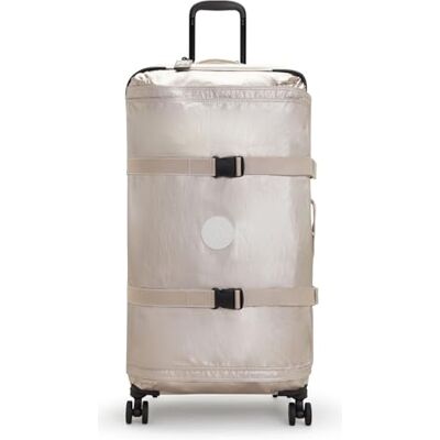 Kipling SPONTANEOUS L Grote bagage met wielen, verticaal, Metallic Glow (zilver) Kipling SPONTANEOUS L Grote bagage met wielen, verticaal, Metallic Glow (zilver)
