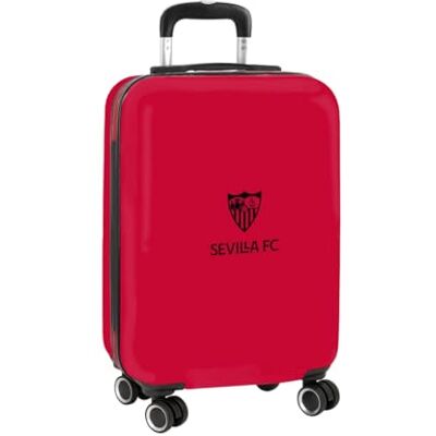 safta SEVILLA FC Cabine Trolley 20 inch trolley trolley veiligheidsslot lichte koffer 34,5 x 20 x 55 cm, rood, M, casual, Rood, M, informeel safta SEVILLA FC Cabine Trolley 20 inch trolley trolley veiligheidsslot lichte koffer 34,5 x 20 x 55 cm, rood, M, casual, Rood, M, informeel