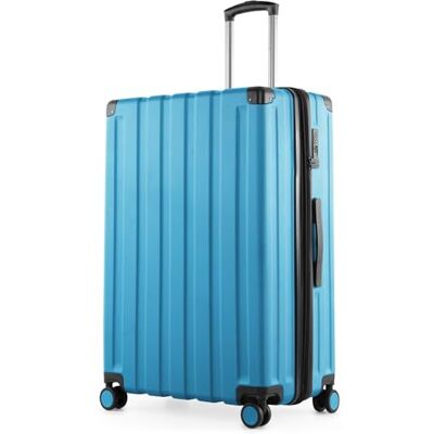 Hauptstadtkoffer Q-Damm 3-delige kofferset S M L cabine 54 cm medium 68 cm groot 78 cm TSA harde schaal ABS, Cyaan Blauw, Koffer Hauptstadtkoffer Q-Damm 3-delige kofferset S M L cabine 54 cm medium 68 cm groot 78 cm TSA harde schaal ABS, Cyaan Blauw, Koffer