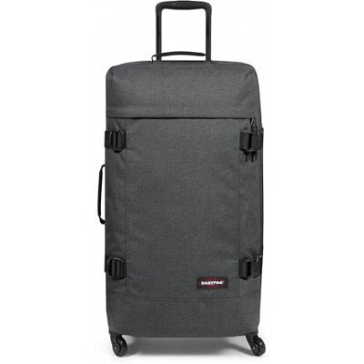 Eastpak TRANS4 L koffer, 75 x 41 x 28 cm, 80 l zwart denim (grijs) Eastpak TRANS4 L koffer, 75 x 41 x 28 cm, 80 l zwart denim (grijs)