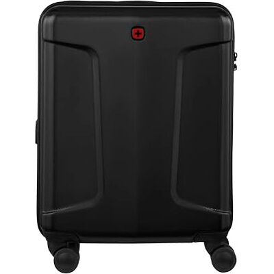 Wenger Legacy Carry-On Harde koffer, Handbagage, Trolley, 39 (44) l, Vrouwen Mannen, Zakelijke Reizen, Vakantie, Zwart, 610865 Wenger Legacy Carry-On Harde koffer, Handbagage, Trolley, 39 (44) l, Vrouwen Mannen, Zakelijke Reizen, Vakantie, Zwart, 610865