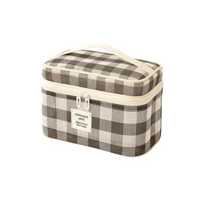 ZRHWSPD Trousse de toilette de voyage en maille filet Sac de rangement Organiseur de maquillage Boîte de soins de la peau En plastique Pour femme et homme, Grid, Einheitsgröße, Classique ZRHWSPD Trousse de toilette de voyage en maille filet Sac de rangement Organiseur de maquillage Boîte de soins de la peau En plastique Pour femme et homme, Grid, Einheitsgröße, Classique