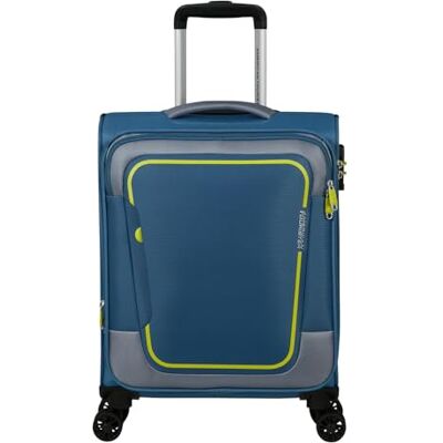 American Tourister Pulsonic Spinner S Handbagage, uittrekbaar, 55 cm, 40,5/43,5 l, koronetblauw, blauw (Coronet Blue), Spinner S (55 cm 40,5/43,5 l), handbagage American Tourister Pulsonic Spinner S Handbagage, uittrekbaar, 55 cm, 40,5/43,5 l, koronetblauw, blauw (Coronet Blue), Spinner S (55 cm 40,5/43,5 l), handbagage