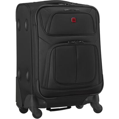 Wenger Sion Carry-On Zachte koffer Handbagage Trolley, Zwart, Carry-On, Carry-On Wenger Sion Carry-On Zachte koffer Handbagage Trolley, Zwart, Carry-On, Carry-On