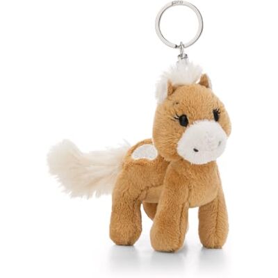 NICI 62230 Porte-clés avec peluche au motif de la jument Holly K., 10 cm, marron, compagnon fidèle pour sac à dos ou sac à main, pour petits et grands NICI 62230 Porte-clés avec peluche au motif de la jument Holly K., 10 cm, marron, compagnon fidèle pour sac à dos ou sac à main, pour petits et grands