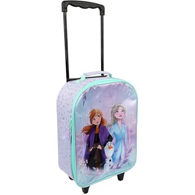 Undercover Frozen kindertrolley ruim hoofdvak ideale reisgenoot verstelbare en verstelbare telescoopstang Undercover Frozen kindertrolley ruim hoofdvak ideale reisgenoot verstelbare en verstelbare telescoopstang
