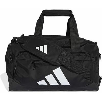 Adidas Uniseks Training Defender Duffle Bag Xsmall Duffel Bag, zwart/wit, één maat Adidas Uniseks Training Defender Duffle Bag Xsmall Duffel Bag, zwart/wit, één maat
