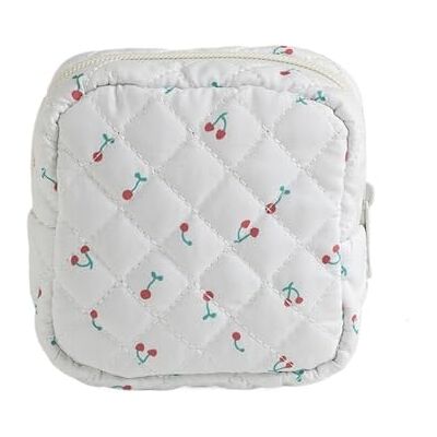 YXADGML Trousse de maquillage matelassée, sac de rangement matelassé pour femme, trousse de maquillage de voyage, trousse de toilette pour organisateur de beauté, Couleur 22, One Size, Classique YXADGML Trousse de maquillage matelassée, sac de rangement matelassé pour femme, trousse de maquillage de voyage, trousse de toilette pour organisateur de beauté, Couleur 22, One Size, Classique