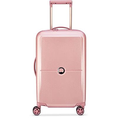 DELSEY Tour Cabinekoffer/handbagage, trolley, 55 cm, 4 dubbele wielen, extreem licht, pioen, Cabine ( 55 cm 38 L ), Koffer DELSEY Tour Cabinekoffer/handbagage, trolley, 55 cm, 4 dubbele wielen, extreem licht, pioen, Cabine ( 55 cm 38 L ), Koffer