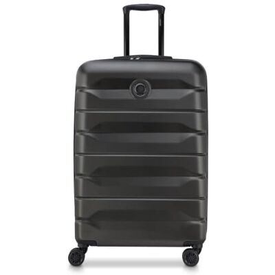 DELSEY Uittrekbare koffer met 4 dubbele wielen, 77 cm, volwassenen, uniseks DELSEY Uittrekbare koffer met 4 dubbele wielen, 77 cm, volwassenen, uniseks