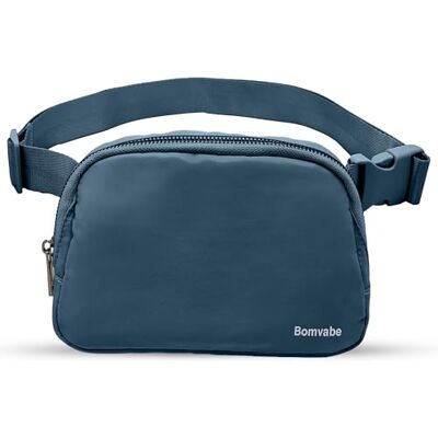 Bomvabe Kleine heuptas voor vrouwen en tieners, 1 l, met verstelbare riem van 81,3 cm tot 129,5 cm, waterdichte schoudertas voor reizen, sportschool, sport, hardlopen, modieuze heuptas, Navy Blauw Bomvabe Kleine heuptas voor vrouwen en tieners, 1 l, met verstelbare riem van 81,3 cm tot 129,5 cm, waterdichte schoudertas voor reizen, sportschool, sport, hardlopen, modieuze heuptas, Navy Blauw