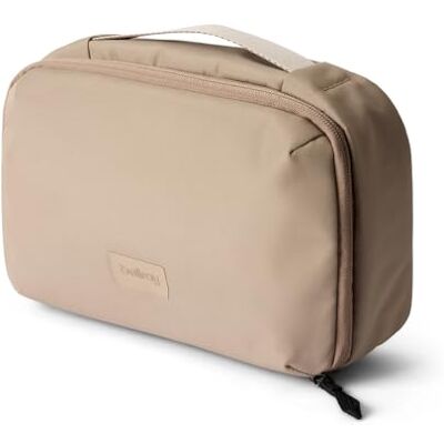 Bellroy Hanging Toiletry Kit (toilettas om op te hangen, 3 liter, voor dames en heren, ideaal voor op reis) Stone Bellroy Hanging Toiletry Kit (toilettas om op te hangen, 3 liter, voor dames en heren, ideaal voor op reis) Stone