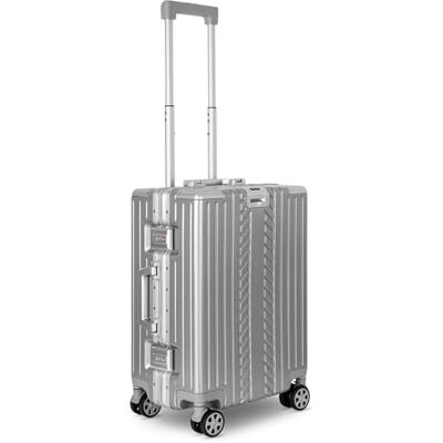 WINLIFE Harde reiskoffer M, L, XL Grote ABS-koffer in zilver TSA-cijferslot 4 dubbele wielen 360° draaibaar Telescopische handgreep bekerhouder en zakhouder, zilver., M, Koffer WINLIFE Harde reiskoffer M, L, XL Grote ABS-koffer in zilver TSA-cijferslot 4 dubbele wielen 360° draaibaar Telescopische handgreep bekerhouder en zakhouder, zilver., M, Koffer