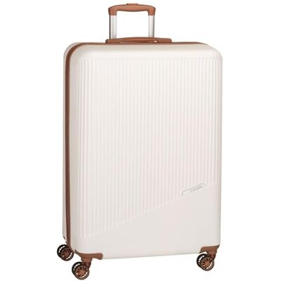 travelite Bali Harde koffer met 4 wielen, eenheidsmaat, cognac, trolley, maat L (77 cm), harde koffer met 4 wielen travelite Bali Harde koffer met 4 wielen, eenheidsmaat, cognac, trolley, maat L (77 cm), harde koffer met 4 wielen