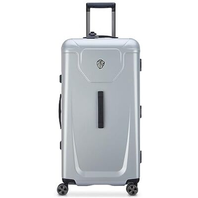 DELSEY PEUGEOT VOYAGES Valise grande taille rigide 80x42x36 cm 97 litres L Argent DELSEY PEUGEOT VOYAGES Valise grande taille rigide 80x42x36 cm 97 litres L Argent