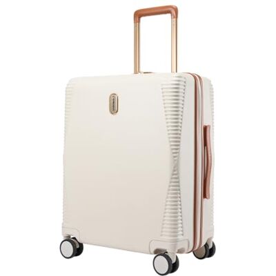 Cabin Max Santa Cruz handbagage 55 x 40 x 20 cm lichte reistas met wielen met bekerhouder, telescopische handgreep en TSA-slot vliegtuigformaat koffer (parel) Cabin Max Santa Cruz handbagage 55 x 40 x 20 cm lichte reistas met wielen met bekerhouder, telescopische handgreep en TSA-slot vliegtuigformaat koffer (parel)