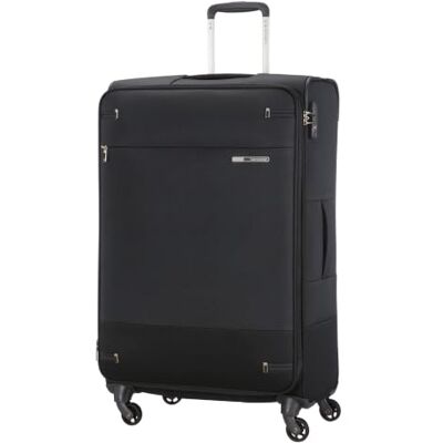 Samsonite Base Boost Spinner Suitcase, 78 cm, 113 l, Zwart Zwart, uitbreidbare zachte koffer, 105 l, 3,1 kg, met TSA-slot en soepel rollende spinnerwielen Samsonite Base Boost Spinner Suitcase, 78 cm, 113 l, Zwart Zwart, uitbreidbare zachte koffer, 105 l, 3,1 kg, met TSA-slot en soepel rollende spinnerwielen