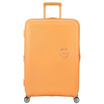 American Tourister Soundbox Papaya Pop Uitbreidbare trolley, 77 x 51,5 x 29,5 cm, 97/110 l, 4 wielen spinner, TSA, polypropyleen American Tourister Soundbox Papaya Pop Uitbreidbare trolley, 77 x 51,5 x 29,5 cm, 97/110 l, 4 wielen spinner, TSA, polypropyleen