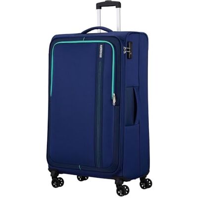 American Tourister Sea Seeker Spinner XL, hoes, 80 cm, 92,5 l, blauw (Combat Navy) American Tourister Sea Seeker Spinner XL, hoes, 80 cm, 92,5 l, blauw (Combat Navy)