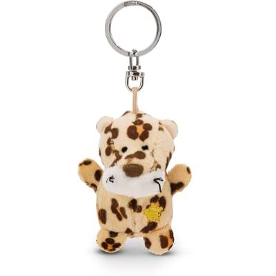 NICI Sleutelhanger luipaard met ster 5cm beige een trouwe metgezel voor rugzak of tas, sleutelhanger voor groot en klein 62090 NICI Sleutelhanger luipaard met ster 5cm beige een trouwe metgezel voor rugzak of tas, sleutelhanger voor groot en klein 62090