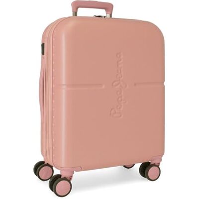Pepe Jeans , roze, één maat, uitbreidbare koffer, Roze, Uitschuifbare koffer Pepe Jeans , roze, één maat, uitbreidbare koffer, Roze, Uitschuifbare koffer