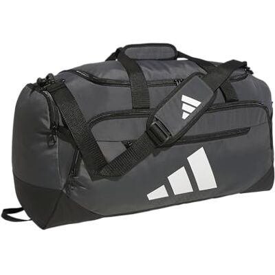 adidas Defender 5 grote zeezak (100 l), Donkergrijs, Defender 5.0 Sporttas, reistas, duurzame sporttas voor dames en heren adidas Defender 5 grote zeezak (100 l), Donkergrijs, Defender 5.0 Sporttas, reistas, duurzame sporttas voor dames en heren