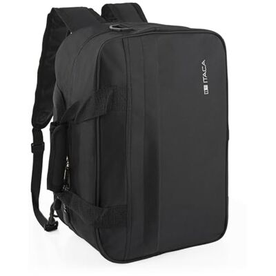 ITACA Reizen Rugzak. Cabine Bagage. Reistas Reistas Reistas Vliegtuigcabine Rugzak. Handtas Bagage Cabine Vliegtuig. Cabine Koffer 25334, zwart ITACA Reizen Rugzak. Cabine Bagage. Reistas Reistas Reistas Vliegtuigcabine Rugzak. Handtas Bagage Cabine Vliegtuig. Cabine Koffer 25334, zwart