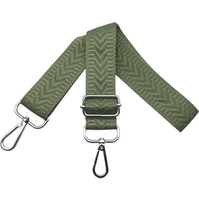 Omxyinma Schouderriem voor dames, verstelbare reserveriem, 3,8 cm, zilverkleurige karabijnhaak, tas, matcha groen, U19 80-130 cm Omxyinma Schouderriem voor dames, verstelbare reserveriem, 3,8 cm, zilverkleurige karabijnhaak, tas, matcha groen, U19 80-130 cm