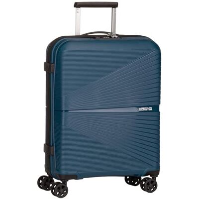 American Tourister Cabinekar met 4 wielen 55 cm, marineblauw (Midnight Navy), groot, koffer American Tourister Cabinekar met 4 wielen 55 cm, marineblauw (Midnight Navy), groot, koffer