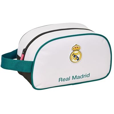 safta Real Madrid EQUIPACIÓN 26/27 Medium schooletui met handvat, kinderetui, aanpasbaar aan trolley, gemakkelijk te reinigen, comfortabel en veelzijdig, kwaliteit en duurzaamheid, 26 x 12 x 15 cm safta Real Madrid EQUIPACIÓN 26/27 Medium schooletui met handvat, kinderetui, aanpasbaar aan trolley, gemakkelijk te reinigen, comfortabel en veelzijdig, kwaliteit en duurzaamheid, 26 x 12 x 15 cm