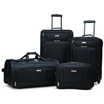 American Tourister Fieldbrook XLT Softside verticale koffer, zwart., Fieldbrook Xlt Softside verticale koffer American Tourister Fieldbrook XLT Softside verticale koffer, zwart., Fieldbrook Xlt Softside verticale koffer