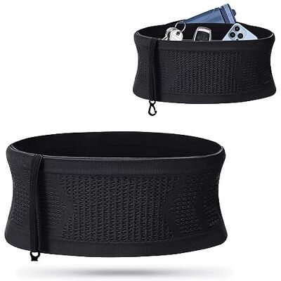 KYSUN Gebreide heuptas voor hardlopen, multifunctioneel, bouw en fitness, verborgen heuptas met grote capaciteit, uniseks, hoge elasticiteit, draagbaar, heuptas, sportriem, voor hardlopen, fietsen, joggen, KYSUN Gebreide heuptas voor hardlopen, multifunctioneel, bouw en fitness, verborgen heuptas met grote capaciteit, uniseks, hoge elasticiteit, draagbaar, heuptas, sportriem, voor hardlopen, fietsen, joggen,