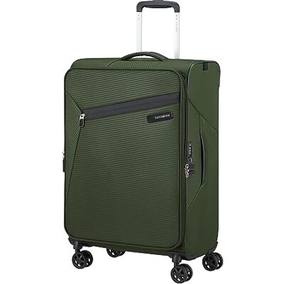 Samsonite Litebeam EasyJet Upright S, 35 x 20 x 45 cm, 26 l, 1,60 kg, handbagage, vliegtuig Upright S, voor onder de stoel Klimop, uitbreidbare zachte koffer, 67/73 L, 2.4 kg, met TSA-slot en van gerecyclede materialen Samsonite Litebeam EasyJet Upright S, 35 x 20 x 45 cm, 26 l, 1,60 kg, handbagage, vliegtuig Upright S, voor onder de stoel Klimop, uitbreidbare zachte koffer, 67/73 L, 2.4 kg, met TSA-slot en van gerecyclede materialen