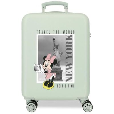 Disney Mickey & Minnie Trip To... kofferset, één maat, New York Groen, Handbagage Disney Mickey & Minnie Trip To... kofferset, één maat, New York Groen, Handbagage