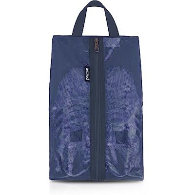 prezon Reisschoenentas, waterdicht TPU-netweefsel, robuuste YKK-ritssluiting, schoenenorganizer, schoenenorganizer, uniseks schoenentas voor reizen of thuis, Navy Blauw, schoenentas prezon Reisschoenentas, waterdicht TPU-netweefsel, robuuste YKK-ritssluiting, schoenenorganizer, schoenenorganizer, uniseks schoenentas voor reizen of thuis, Navy Blauw, schoenentas