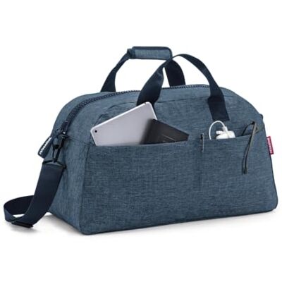 reisenthel Overnighter Weekend reistas van hoogwaardig polyester in de kleur blauw Twist 45 l, Twist Blue, weekendreistas, Twist Blue, Reistas voor het weekend reisenthel Overnighter Weekend reistas van hoogwaardig polyester in de kleur blauw Twist 45 l, Twist Blue, weekendreistas, Twist Blue, Reistas voor het weekend