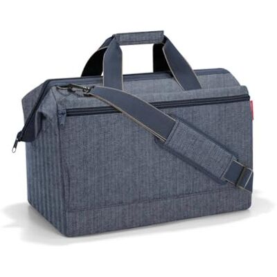 reisenthel Allrounder L Pocket Modern, eenheidsmaat, visgraat donkerblauw, eenheidsmaat, sport reisenthel Allrounder L Pocket Modern, eenheidsmaat, visgraat donkerblauw, eenheidsmaat, sport