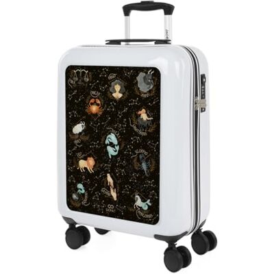 SKPAT Harde kofferset, 4 wielen voor vliegtuigen Bagagesets, verkoop op wielen voor reizen. Kofferset: stijlvolle reisset, Wit-Dierenriem, informeel SKPAT Harde kofferset, 4 wielen voor vliegtuigen Bagagesets, verkoop op wielen voor reizen. Kofferset: stijlvolle reisset, Wit-Dierenriem, informeel