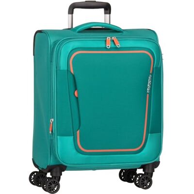 American Tourister EXP TSA PULSONIC, turquoise (Stone Teal), Spinner S (55 cm 43,5 l), etui American Tourister EXP TSA PULSONIC, turquoise (Stone Teal), Spinner S (55 cm 43,5 l), etui