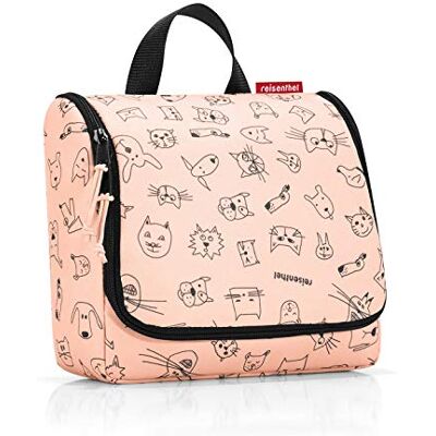 reisenthel toilettas kids, Cats and dogs roze, 23 cm, cosmeticakoffer reisenthel toilettas kids, Cats and dogs roze, 23 cm, cosmeticakoffer