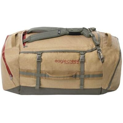 Eagle Cargo Hauler Wheeled Duffel opvouwbare reistas met wieltjes, grote duffeltas, rugzak van slijtvast en waterafstotend TPU-weefsel, varianten, safari bruin, 90 l, 110 l, safari bruin, 110 Eagle Cargo Hauler Wheeled Duffel opvouwbare reistas met wieltjes, grote duffeltas, rugzak van slijtvast en waterafstotend TPU-weefsel, varianten, safari bruin, 90 l, 110 l, safari bruin, 110
