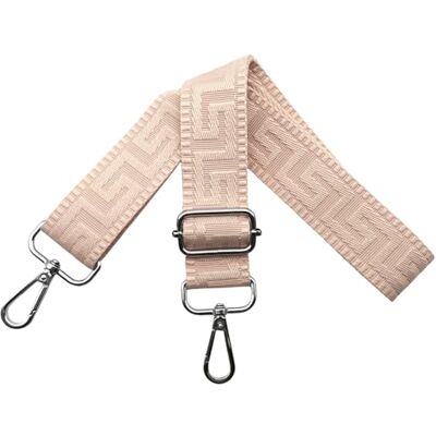 Omxyinma K28 Verstelbare schouderriem tas Breedte: 3,8 cm Zilveren karabijnhaak Hand dragen Lichtroze Omxyinma K28 Verstelbare schouderriem tas Breedte: 3,8 cm Zilveren karabijnhaak Hand dragen Lichtroze
