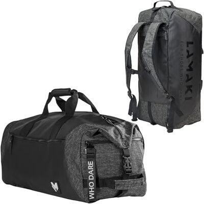 lamaki Gym Bag 45 l voor dames en heren – robuuste sporttas 2-in-1 duffle & rugzak met schoenenvak – ideaal voor reizen, actief leven en fitness lamaki Gym Bag 45 l voor dames en heren – robuuste sporttas 2-in-1 duffle & rugzak met schoenenvak – ideaal voor reizen, actief leven en fitness