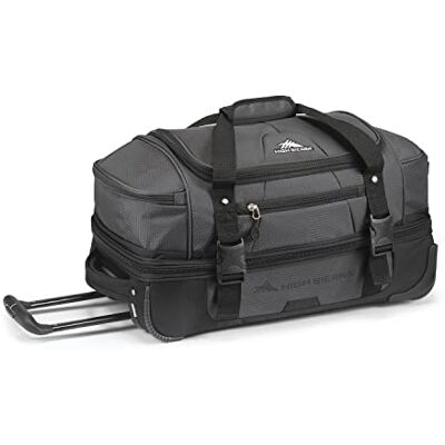 High Sierra Fairlead Collection Sporttassen, Mercurius/zwart, 22", reistas High Sierra Fairlead Collection Sporttassen, Mercurius/zwart, 22", reistas