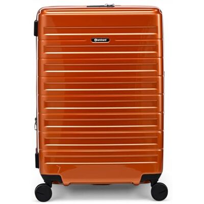 Eminent Voyager Middelgrote Koffer 67x44x26, Uitbreidbaar, Hardcase, 4 Wielen, Licht, TSA Slot, 3,4 kg, 71L, Trolley Reiskoffer Ruimbagage Vliegtuig Oranje Eminent Voyager Middelgrote Koffer 67x44x26, Uitbreidbaar, Hardcase, 4 Wielen, Licht, TSA Slot, 3,4 kg, 71L, Trolley Reiskoffer Ruimbagage Vliegtuig Oranje
