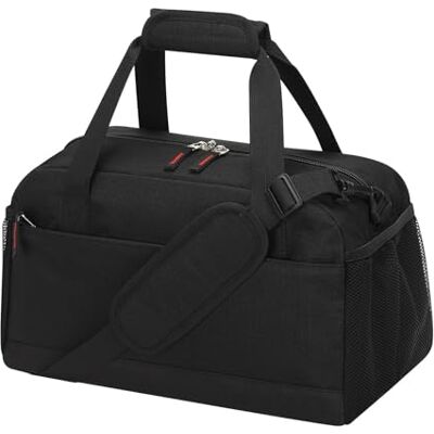 LONALIA Kleine Sporttas met Natte Zak Licht Handbagage 35×20×20 cm, Mini Sporttas met Meerdere Vakken voor Sport, Weekend of Korte Verblijven Duffle Bag LONALIA Kleine Sporttas met Natte Zak Licht Handbagage 35×20×20 cm, Mini Sporttas met Meerdere Vakken voor Sport, Weekend of Korte Verblijven Duffle Bag
