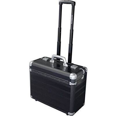ALUMAXX Discovery 45166 Pilotenkoffer, aluminium trolleykoffer, pilotenkoffer, zakelijke koffer met laptopvak, aluminium trolley, ca ALUMAXX Discovery 45166 Pilotenkoffer, aluminium trolleykoffer, pilotenkoffer, zakelijke koffer met laptopvak, aluminium trolley, ca
